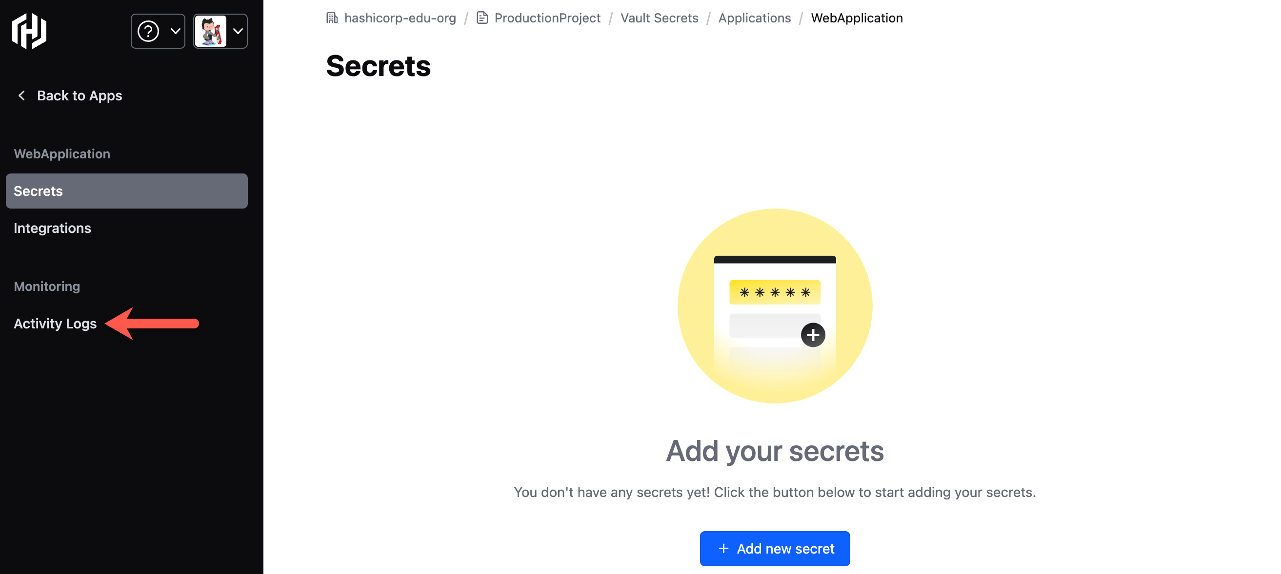 ui-hcp-vault-secrets-access-activity-logs