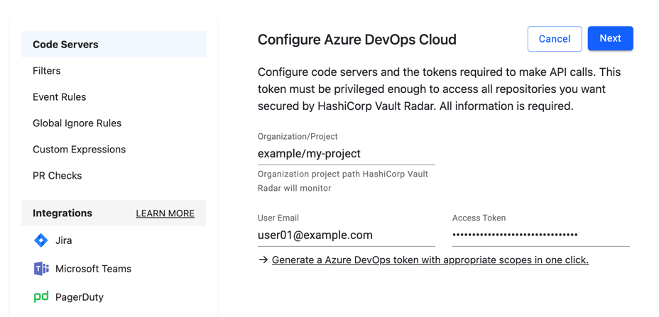 Configure Azure DevOps