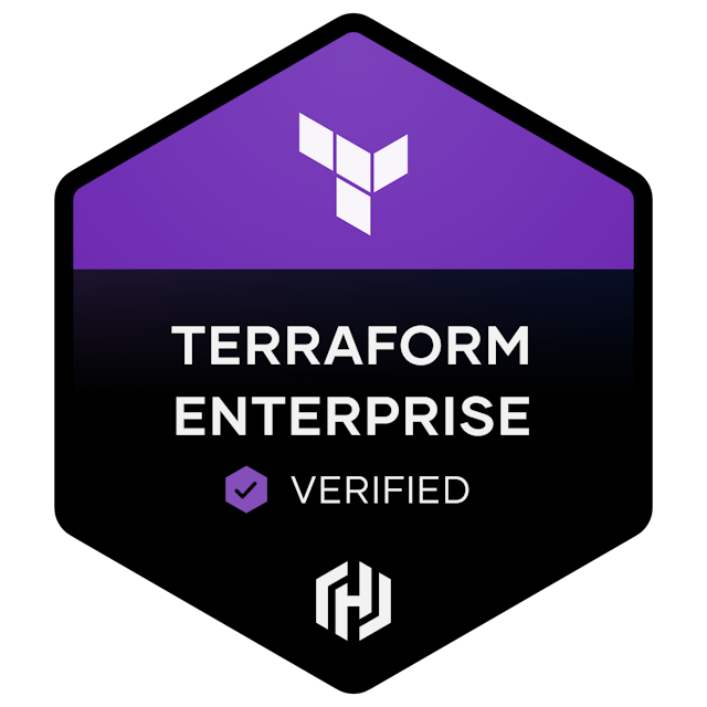 Terraform Enterprise Partnership Badge
