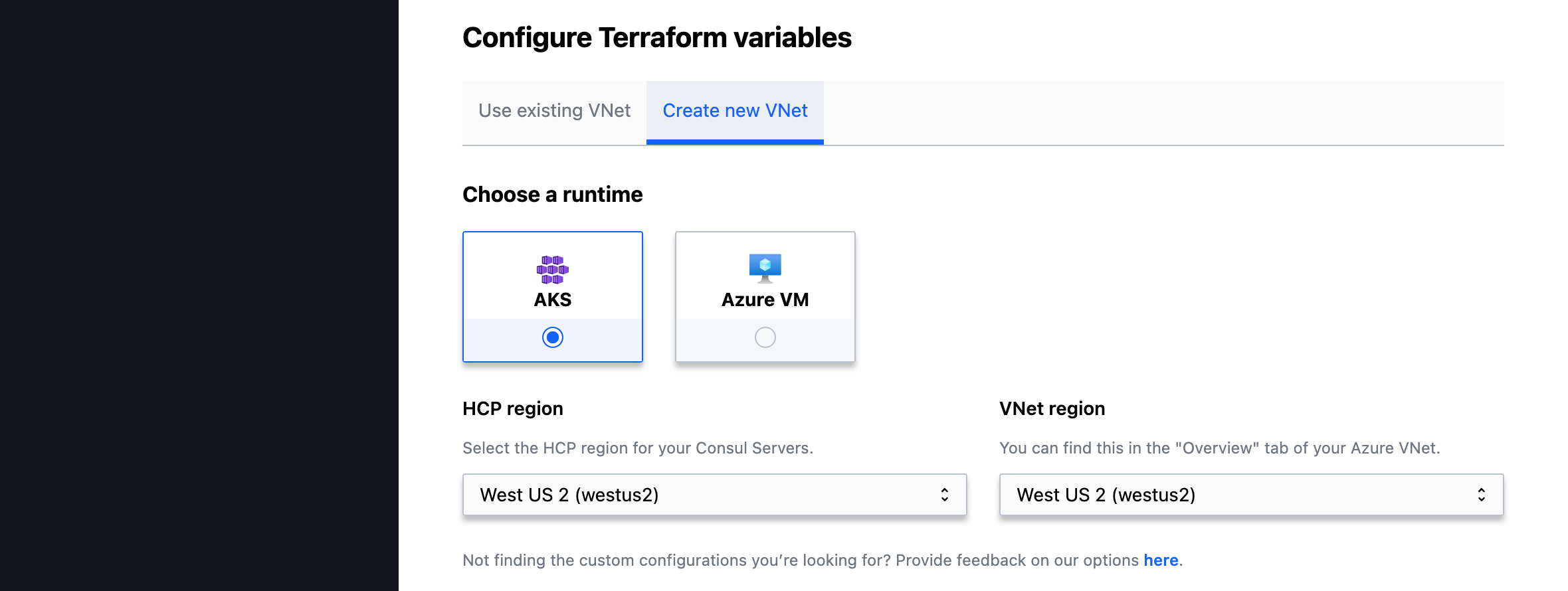 HCP UI Consul - Deploy with Terraform - AKS with new
VNet
