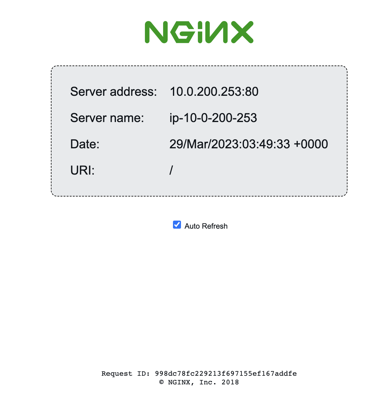 Updated NGINX Portal