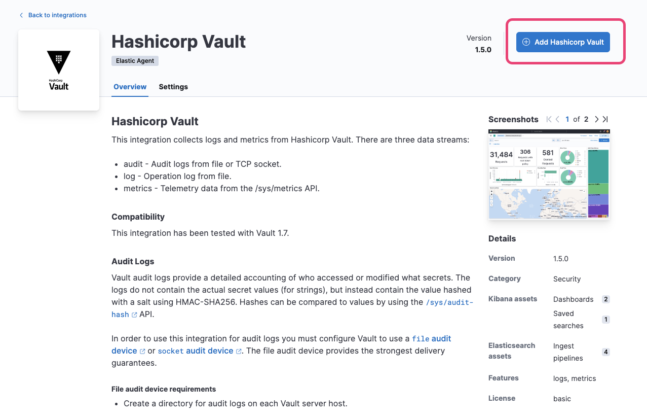 Add HashiCorp Vault integration