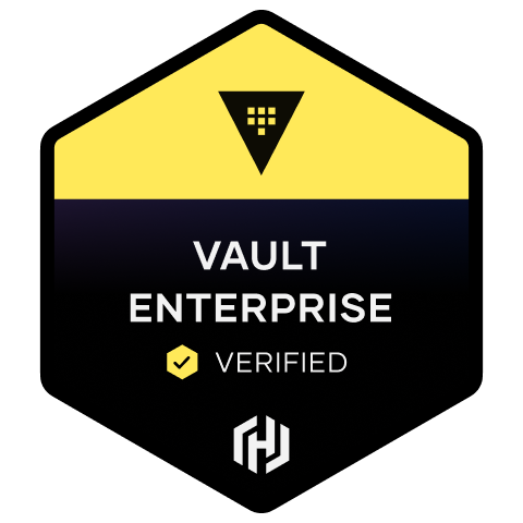 Vault Enterprise Badge