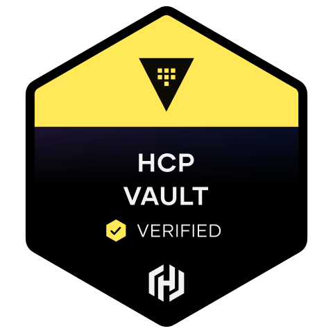 HCP Vault Dedicated verified badge